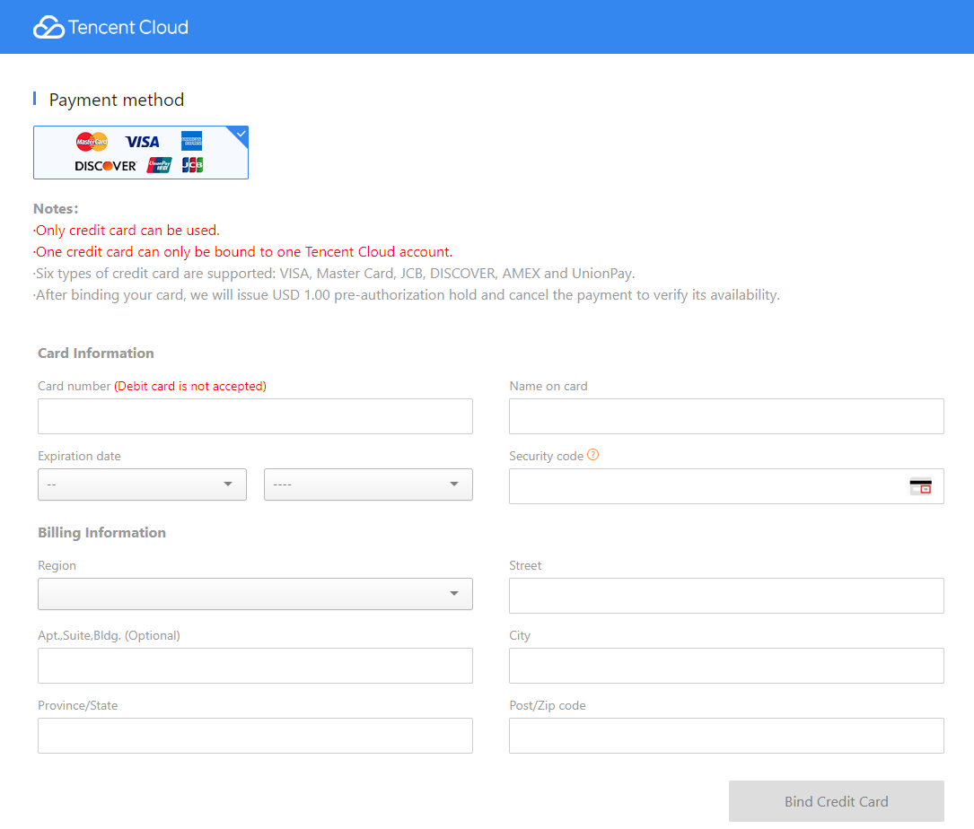 bill4time payment method list add method