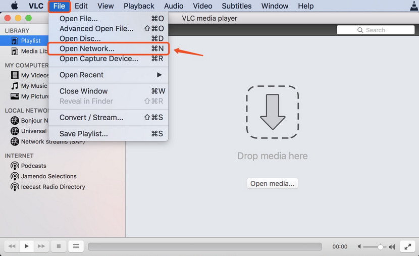 vlc video player os x